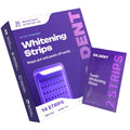 DRDENT Purple Teeth Whitening Strips - 21 Sessions of Enamel-Safe, Non-Sensitive, Peroxide-Free Whitening!