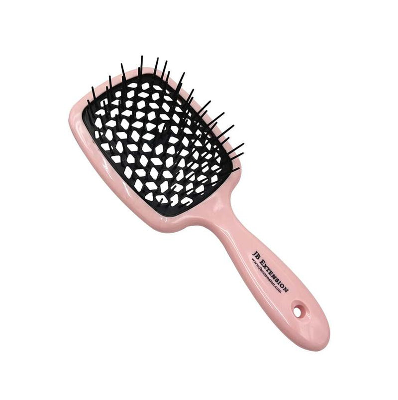 Jbextension Detangling Brush for Pain-Free Brushing on All Wet or Dry Hair Types — Durable Anti-Static Bristles, Lightweight Handle, Vented Hair Brush